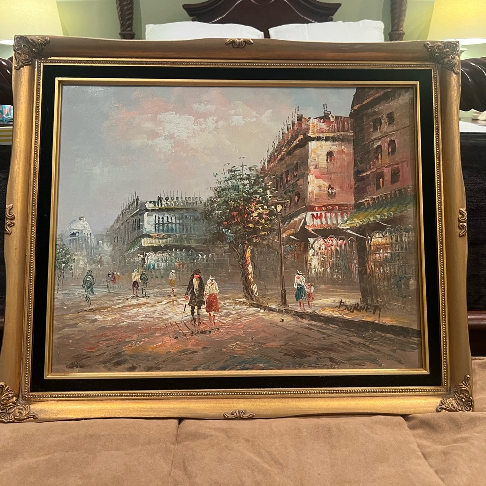 Burnett painting